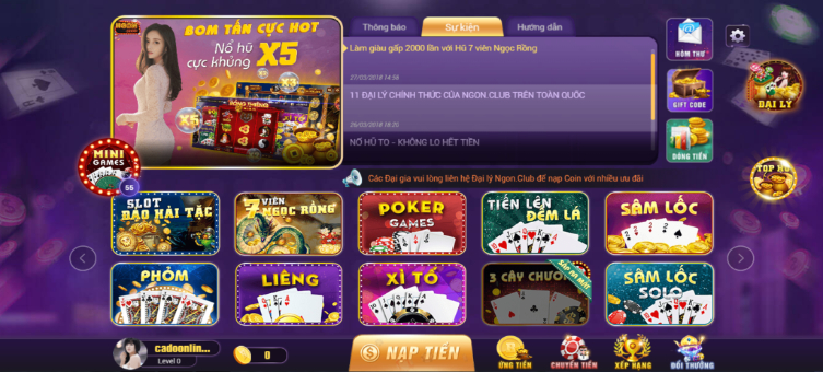 Sòng casino trực tuyến cao cấp dành cho mọi tay bài của Gowin