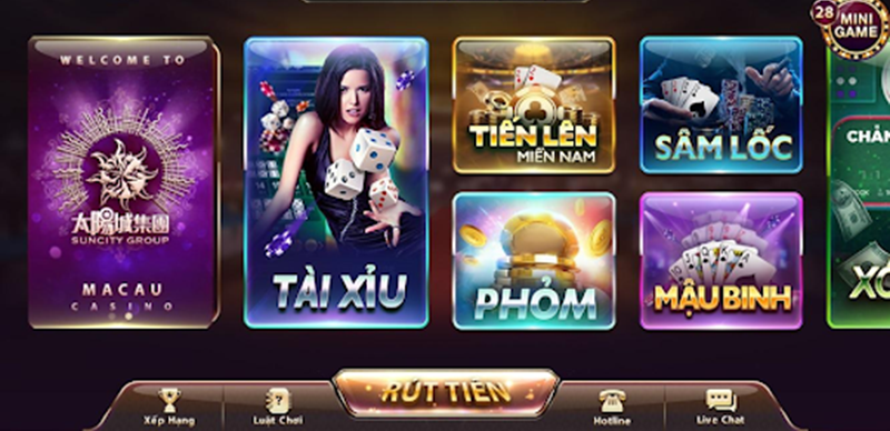 Game Slots ở Macau Club
