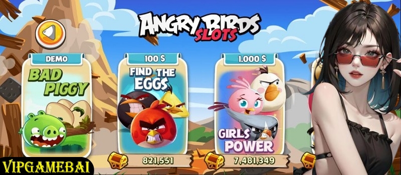 Thông tin về tựa game nổ hũ Angry Birds Slot 789 Club